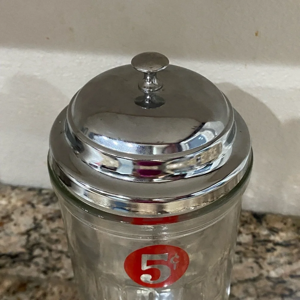 Vtg Pepsi Cola Diner Style Straw Holder